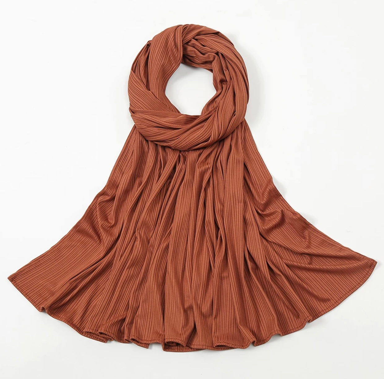 GINGER SPICE Premium Ribbed Jersey Hijab