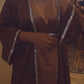 Emirati Glam Abaya ~ Brown