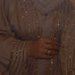Emirati Princess Abaya ~ Light Grey